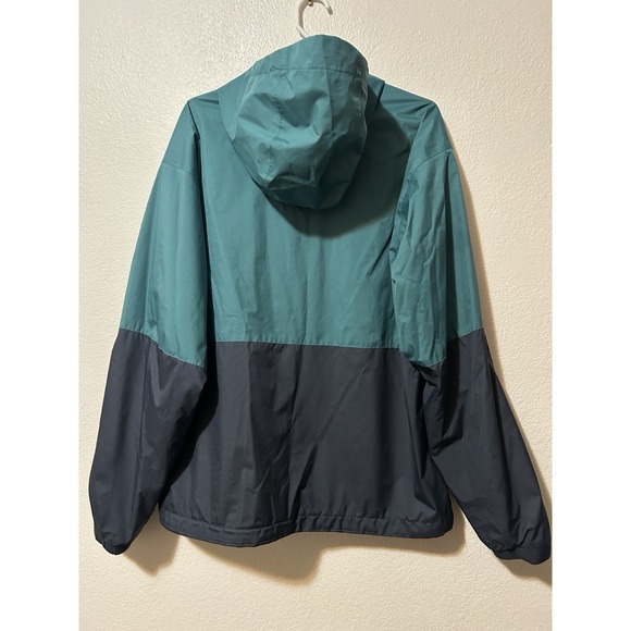 REI Co-op Trailmade Rain Jacket Hooded Size L Blue Teal - Picture 7 of 7